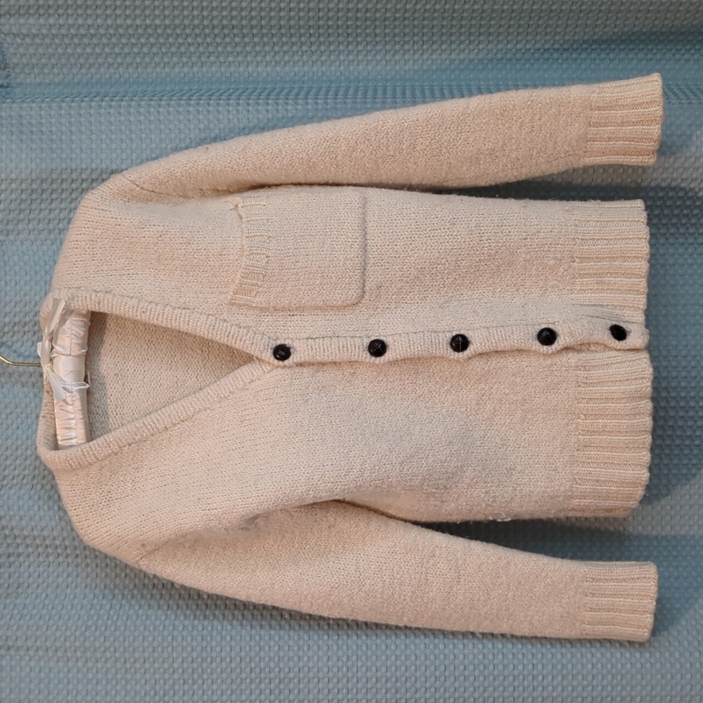 EUC Sz M Club Monaco 💯% wool cardigan